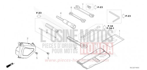 OUTIL CRF1100DP de 2023